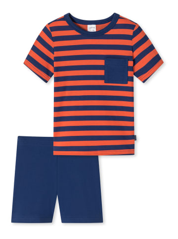 Schiesser Pyjama Boys World Organic Cotton in orange