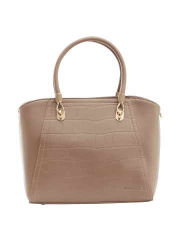 Usha Handtasche in Dunkelbeige