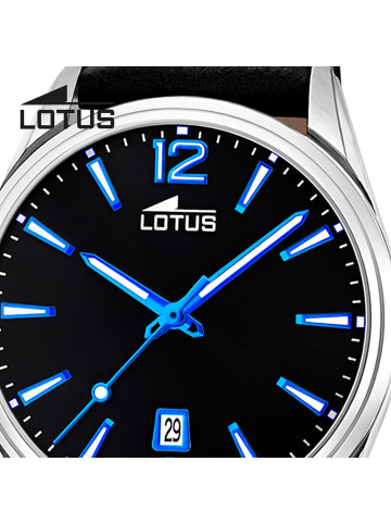 Lotus Chronograph-Armbanduhr Lotus Classic schwarz groß (ca. 42mm)