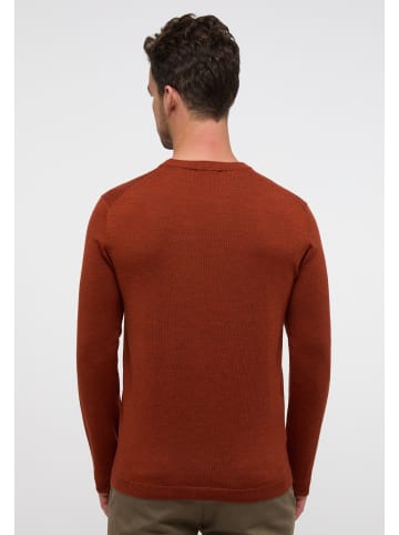 Eterna Strick Pullover in orange