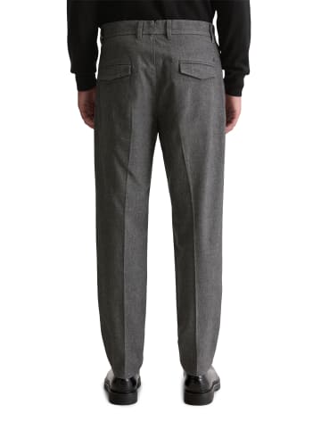 Marc O'Polo Hose Model Belsbo pleats relaxed in multi/ broken graphite