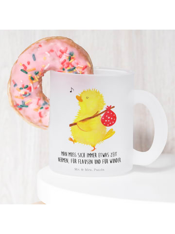 Mr. & Mrs. Panda Teetasse Küken Wander mit Spruch in Transparent