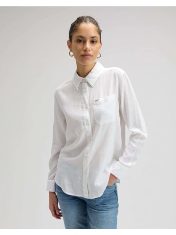 Lee Leinenhemd All Purpose in Bright White