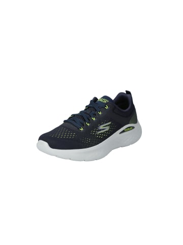 Skechers Lowtop-Sneaker in navy/lime