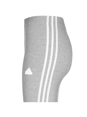 adidas Performance Leggings Future Icons 3-Stripes in grau / weiß
