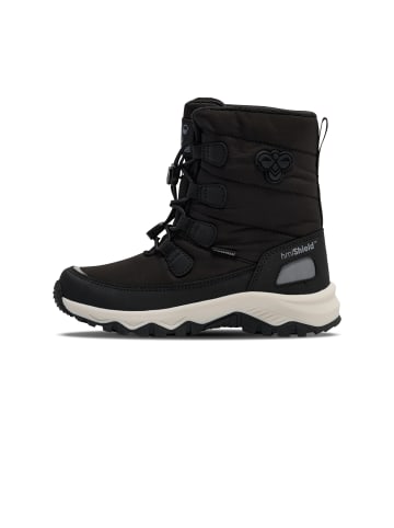 Hummel Schnürsenkel Stiefel Brook High Lebensstil Kinder in BLACK