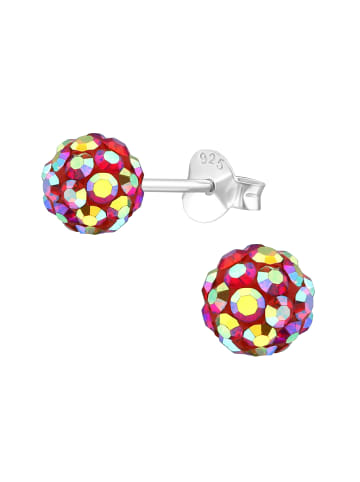 Bungsa Ohrstecker in Metallic-Pink