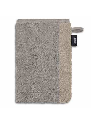 Cawö Waschhandschuh Tone Doubleface in Platin