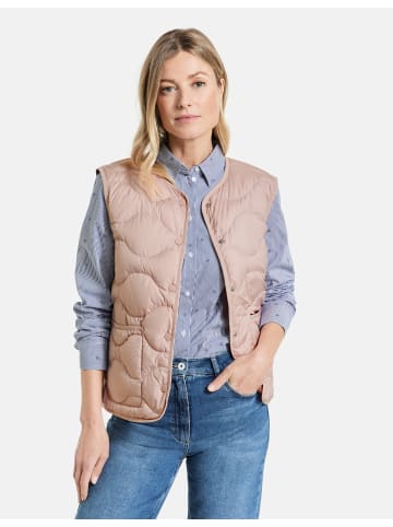 Gerry Weber Weste Outdoor lang in English Rose