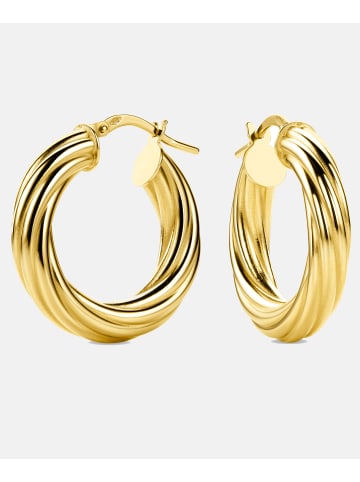 Diamant L'éternel Ohrringe aus 585 Gelbgold