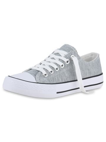 VAN HILL Sneaker Low Christopher in Hellgrau