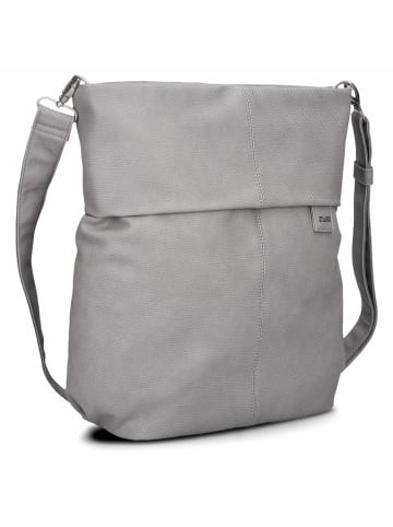 Zwei Mademoiselle M140 - Schultertasche 35 cm (nubuk-cappuccino) in canvas-grey