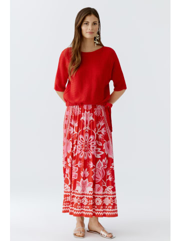 Oui Pullover in lipstick red