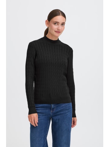 Oxmo Rollkragenpullover OXISALLY in schwarz
