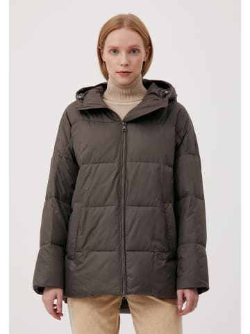 Finn Flare Steppjacke Imprägniert in dark brown