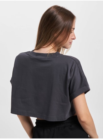 Calvin Klein Cropped T-Shirts in washed black