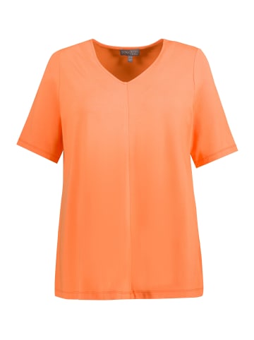 Ulla Popken Shirt in dunkel orange