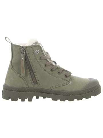 Palladium Schnürstiefelette in grün