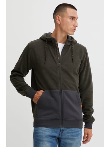 INDICODE Kapuzenfleecejacke IDLando 55586MM  Schlichte Sweatjacke in Grau