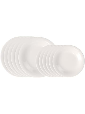 like. by Villeroy & Boch 12-tlg. Teller-Set Essential in in weiß