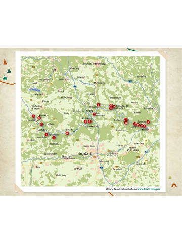 DROSTE Verlag Altmühltal. Wandern für die Seele | Wohlfühlwege