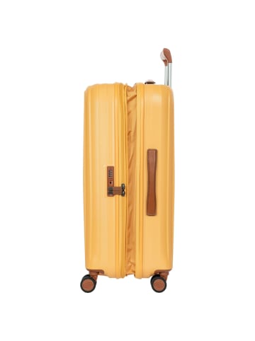 BRIC`s Taormina - 4-Rollen-Trolley M 69 cm erw. (hellblau) in honig