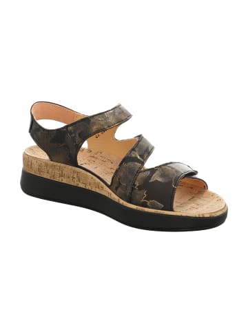 Think! Tieffußbett Sandale MEGGIE in Schwarz