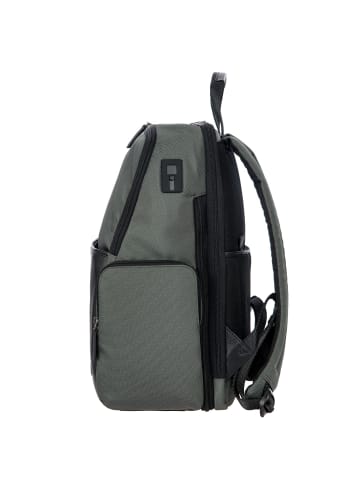 BRIC`s Monza Rucksack 45 cm Laptopfach in grey-black