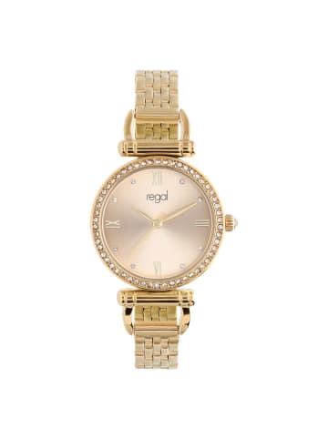 Lucardi Legierung Quarzuhr Regal Gold