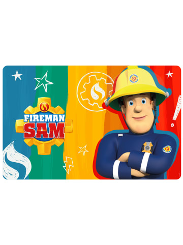 United Labels Feuerwehrmann Sam Brotdose mit Trennwand in blau