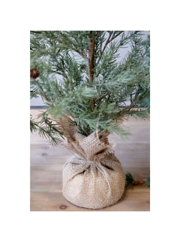 Chic Antique Fleur Tannenbaum mit Zapfen aus Künstlich in grün