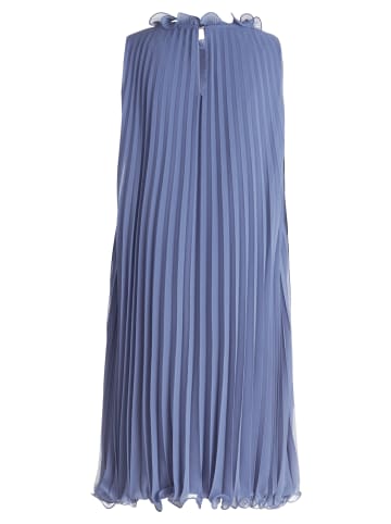 Vera Mont Cocktailkleid mit Plissee in Tansanit Blue
