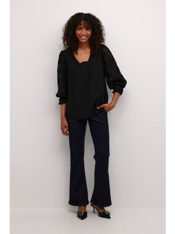CULTURE Langarm-Bluse CUasmine Relaxed fit in Black