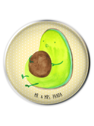 Mr. & Mrs. Panda Ablaufgarnitur Avocado Pfeifen ohne Spruch in Gelb Pastell
