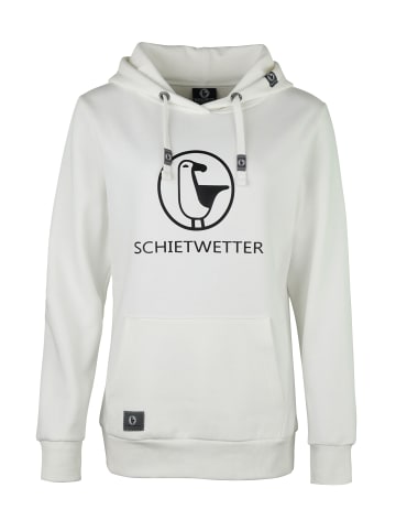 SCHIETWETTER Hoodie "Schietwetter" in white