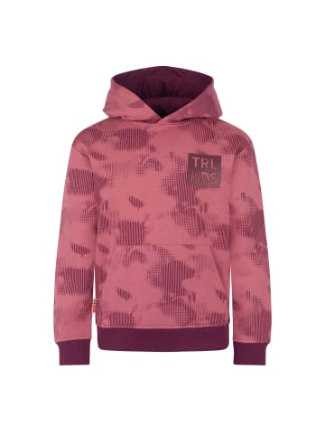 Trollkids Hoodie Lifjell in frozen berry