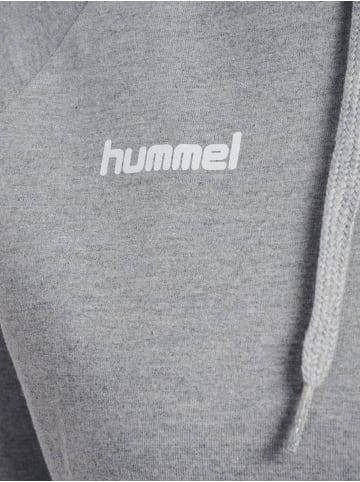 Hummel Hummel Cotton Kapuzenpullover Hmlgo Multisport Damen Atmungsaktiv in GREY MELANGE