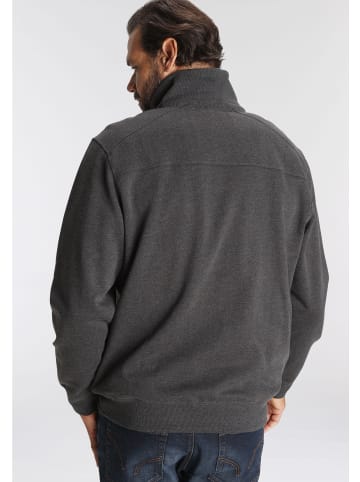 Man's World Sweatjacke in anthrazit-melange