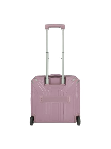 travelite Elvaa 2 Rollen Businesstrolley 44 cm Laptopfach in rosé