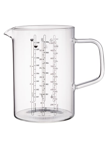 Butlers Messbecher RECIPE 4er-Set in Durchsichtig