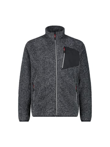 cmp Fleecejacke in grau