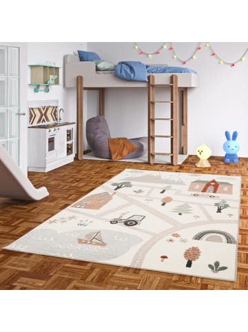 Pergamon Kinderteppich Softstar Kids Little City in bunt