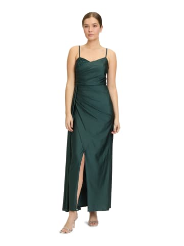 Vera Mont Abendkleid mit Schmucksteinen in Dusty Slate