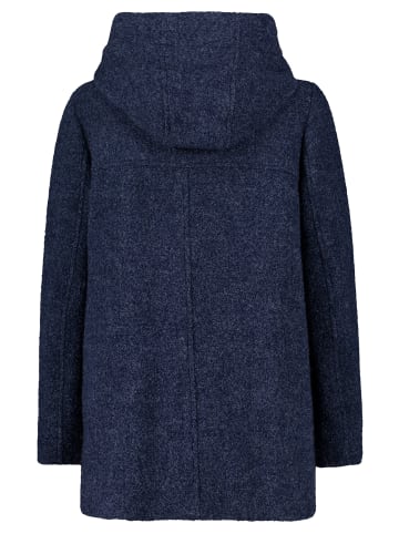 Gil Bret Wolljacke mit Kapuze in Moonlight Blue Melange