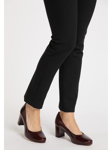 usha BLACK LABEL Damen Schuhe in BRAUN KROKODIL