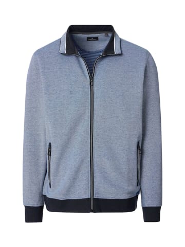 CASAMODA Sweatjacke in Blau