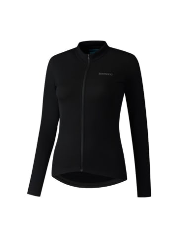 SHIMANO Long Sleeve Jersey Woman's  ELEMENT in Schwarz