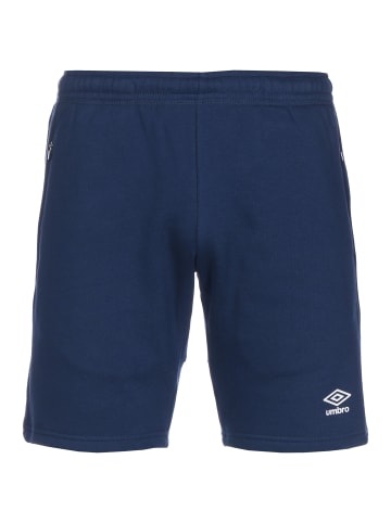 Umbro Trainingsshorts Club Leisure Jog in dunkelblau / weiß