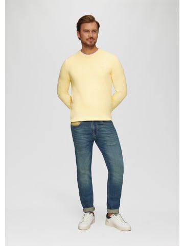 s.Oliver Strickpullover langarm in Gelb