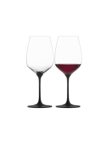 Eisch 2er Set Rotweingläser schiefer Kaya 600 ml in schwarz